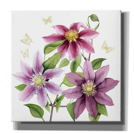 'Clematis Climb II' by Grace Popp, Canvas Wall Art