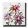 'Clematis Climb II' by Grace Popp, Canvas Wall Art