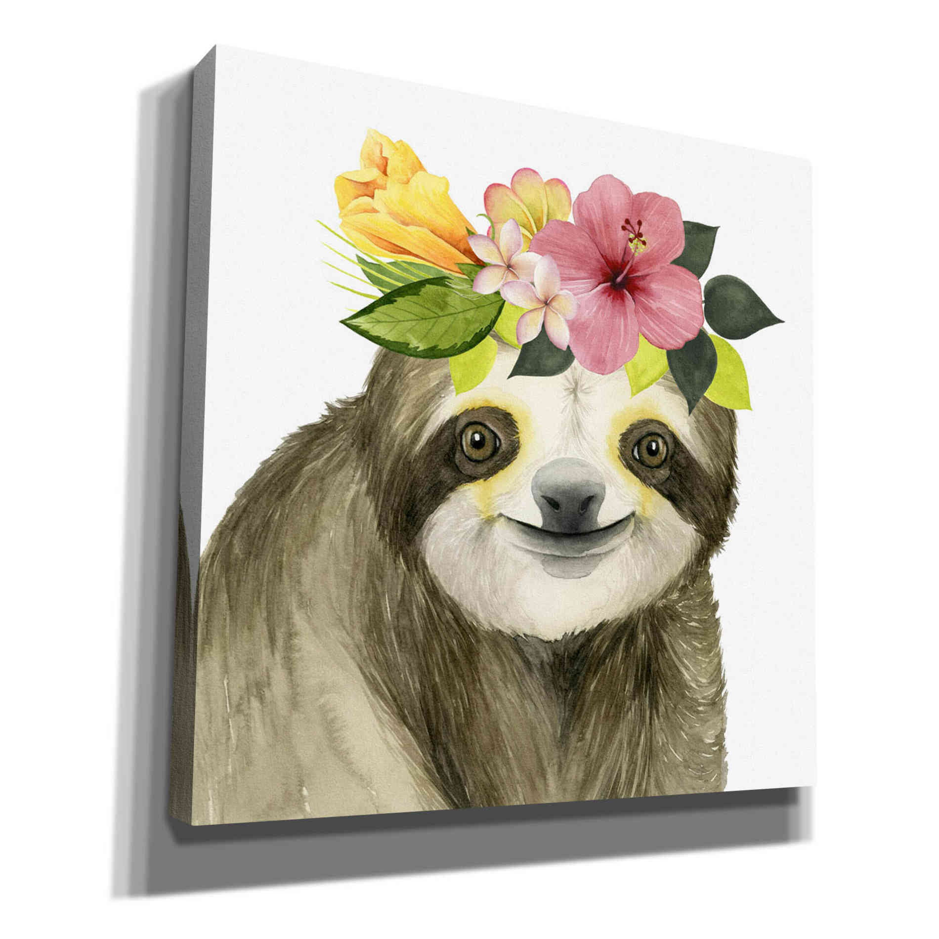 'Tropical Halo VIII' by Grace Popp, Canvas Wall Art