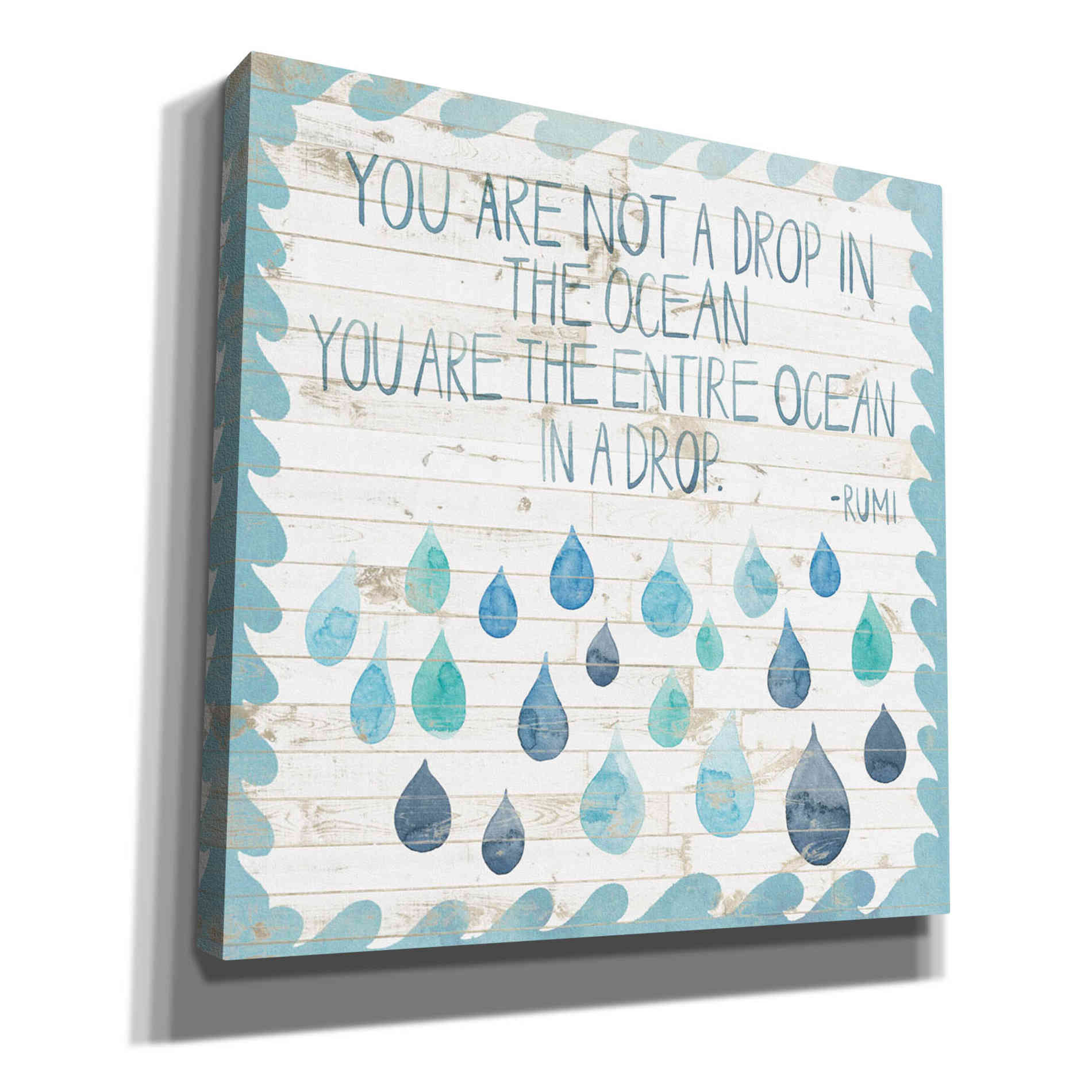 'Coastal Inspire IV' by Grace Popp, Canvas Wall Art