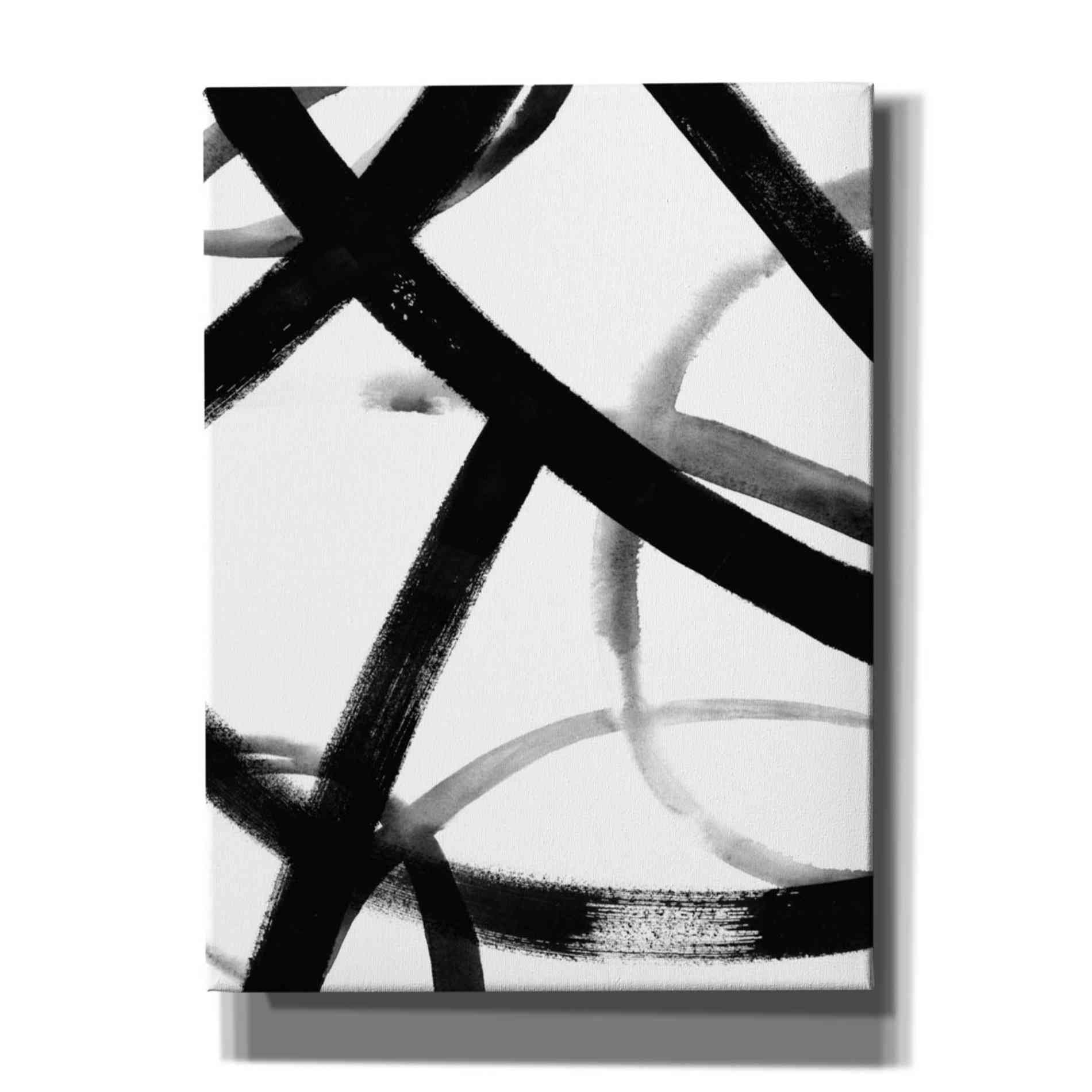 'Monochrome Ripple II' by Grace Popp, Canvas Wall Art