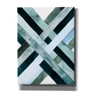 'Watercolor Weave I' by Grace Popp, Canvas Wall Art