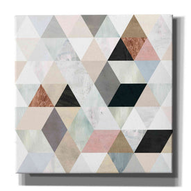 'Watercolor Mosaic II' by Victoria Borges, Canvas Wall Art