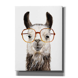 'Hip Llama III' by Victoria Borges, Canvas Wall Art