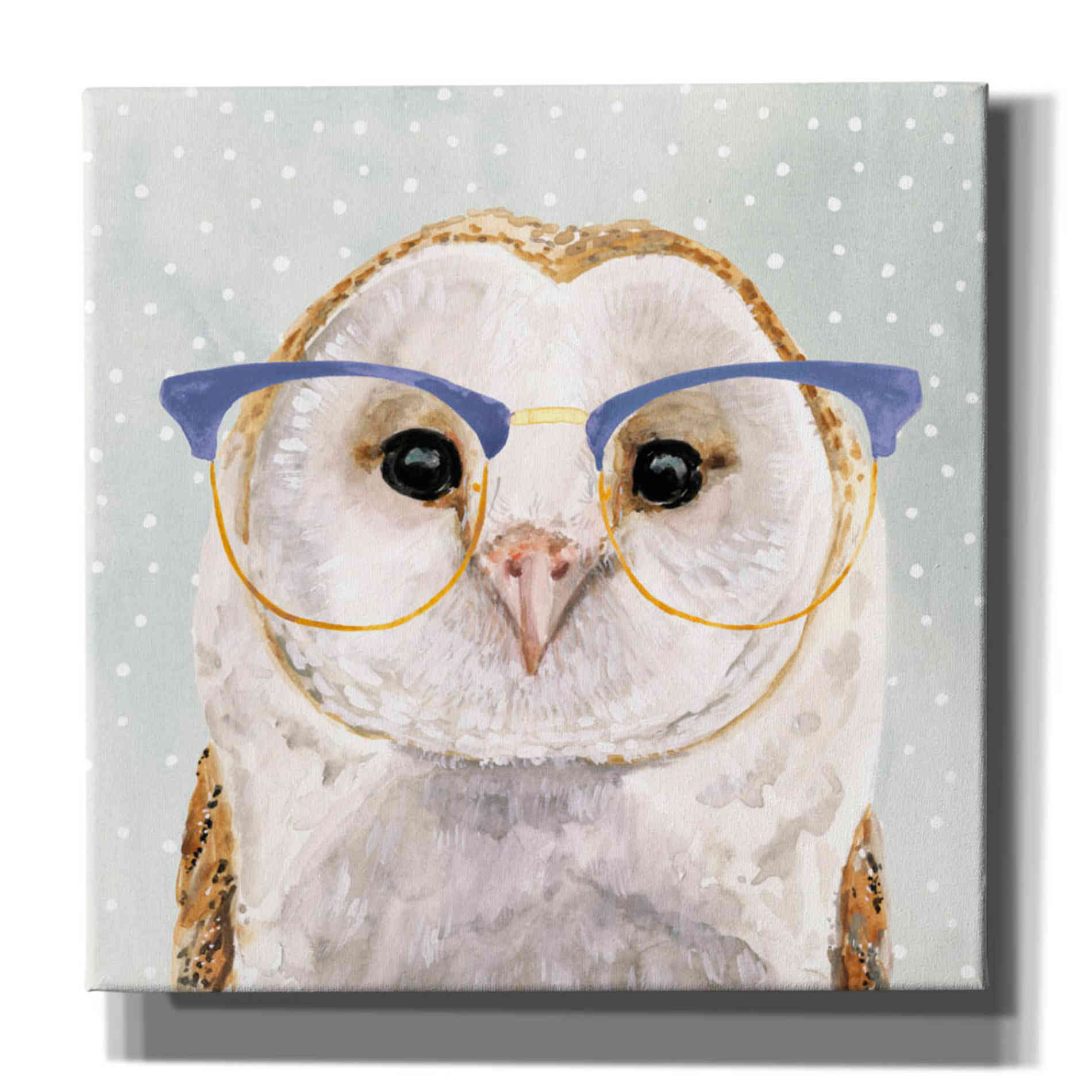 'Four-Eyed Forester II' by Victoria Borges, Canvas Wall Art