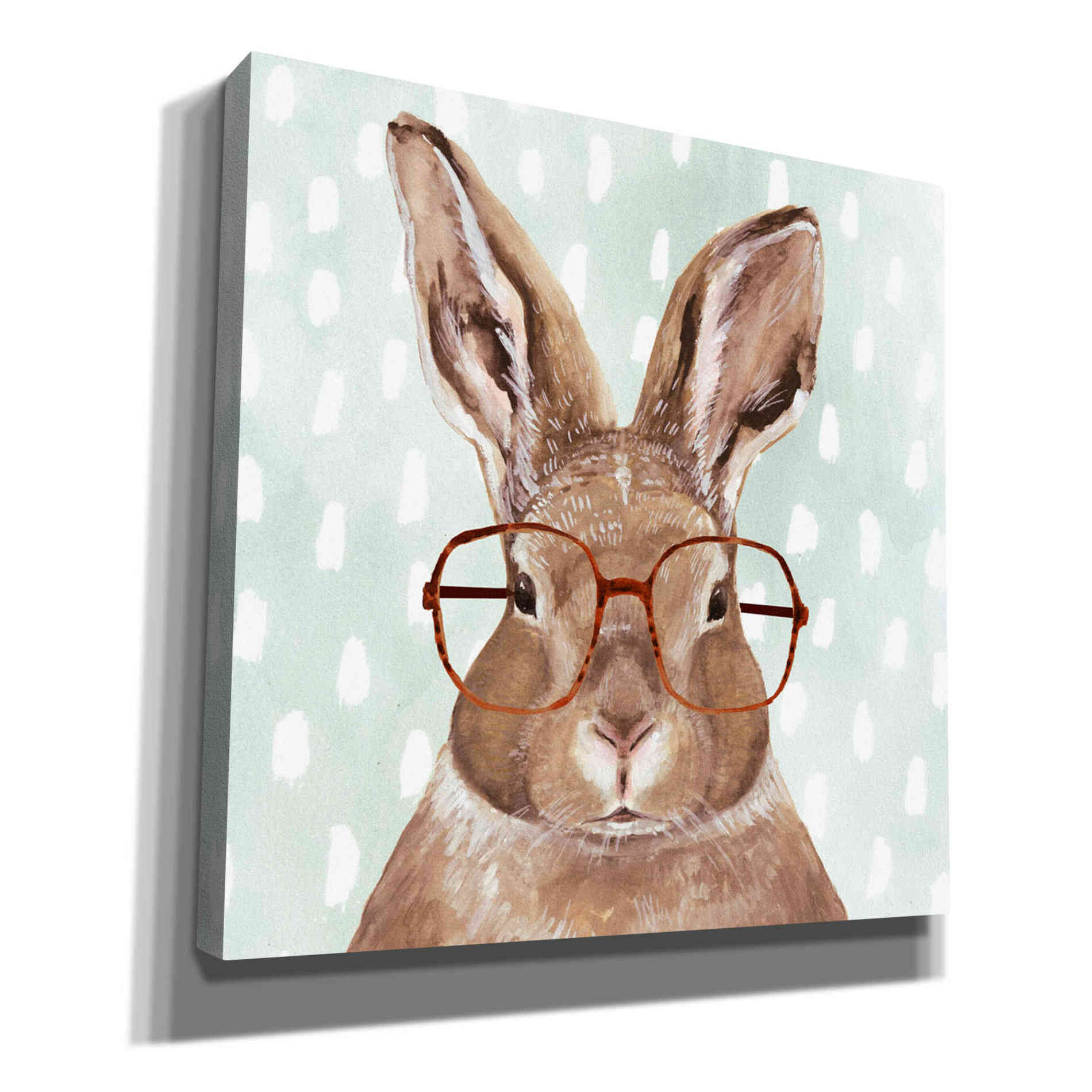 'Four-Eyed Forester III' by Victoria Borges, Canvas Wall Art
