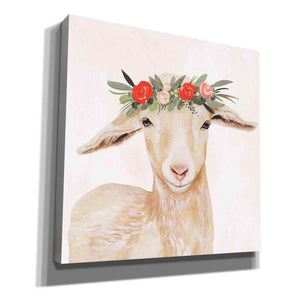'Garden Goat I' by Victoria Borges, Canvas Wall Art