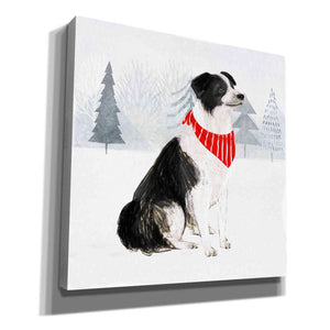 'Christmas Cats & Dogs II' by Victoria Borges, Canvas Wall Art