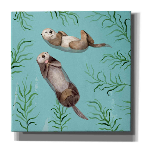 Image of 'Otter's Paradise IV' by Victoria Borges, Canvas Wall Art