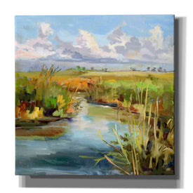 'Afternoon Skies' by Carol Hallock, Canvas Wall Art