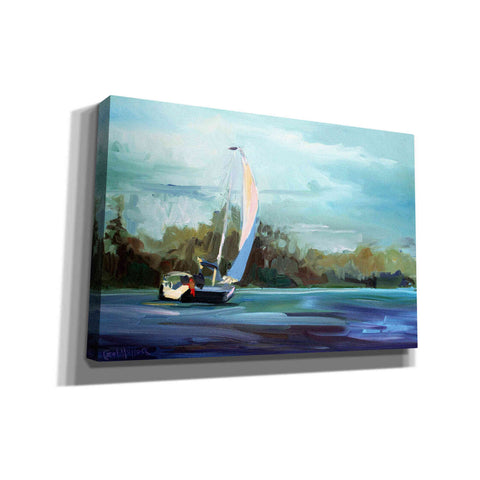 Image of 'Sailboat' by Carol Hallock, Canvas Wall Art