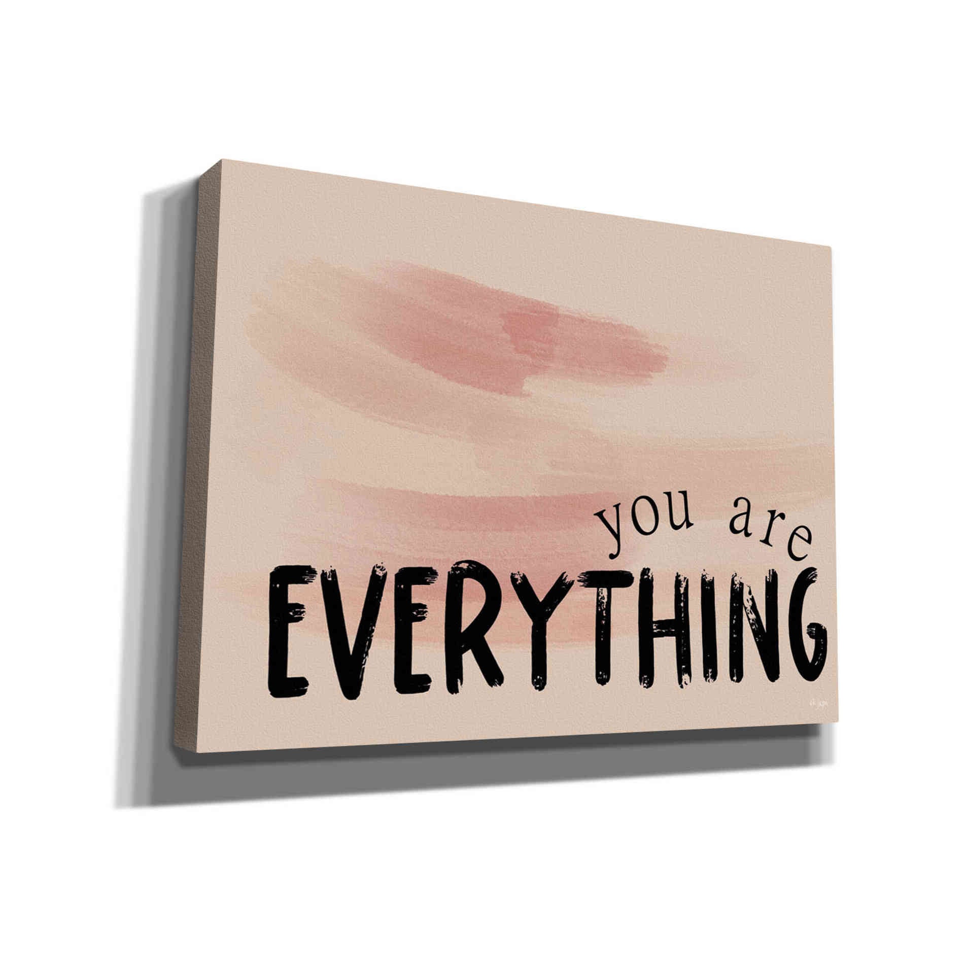 'You Are Everything' by Jaxn Blvd, Canvas Wall Art