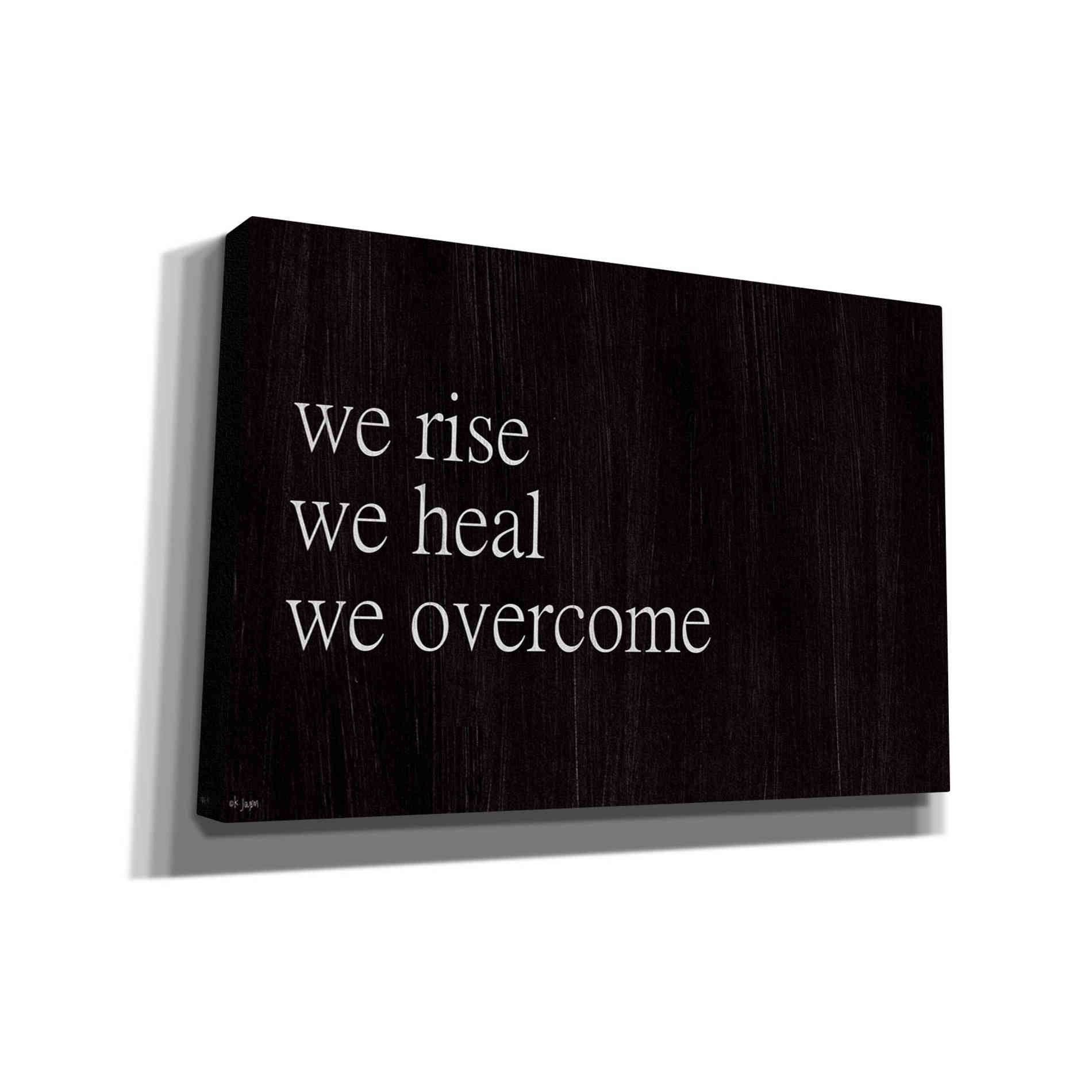 'We Fall, We Rise II' by Jaxn Blvd, Canvas Wall Art