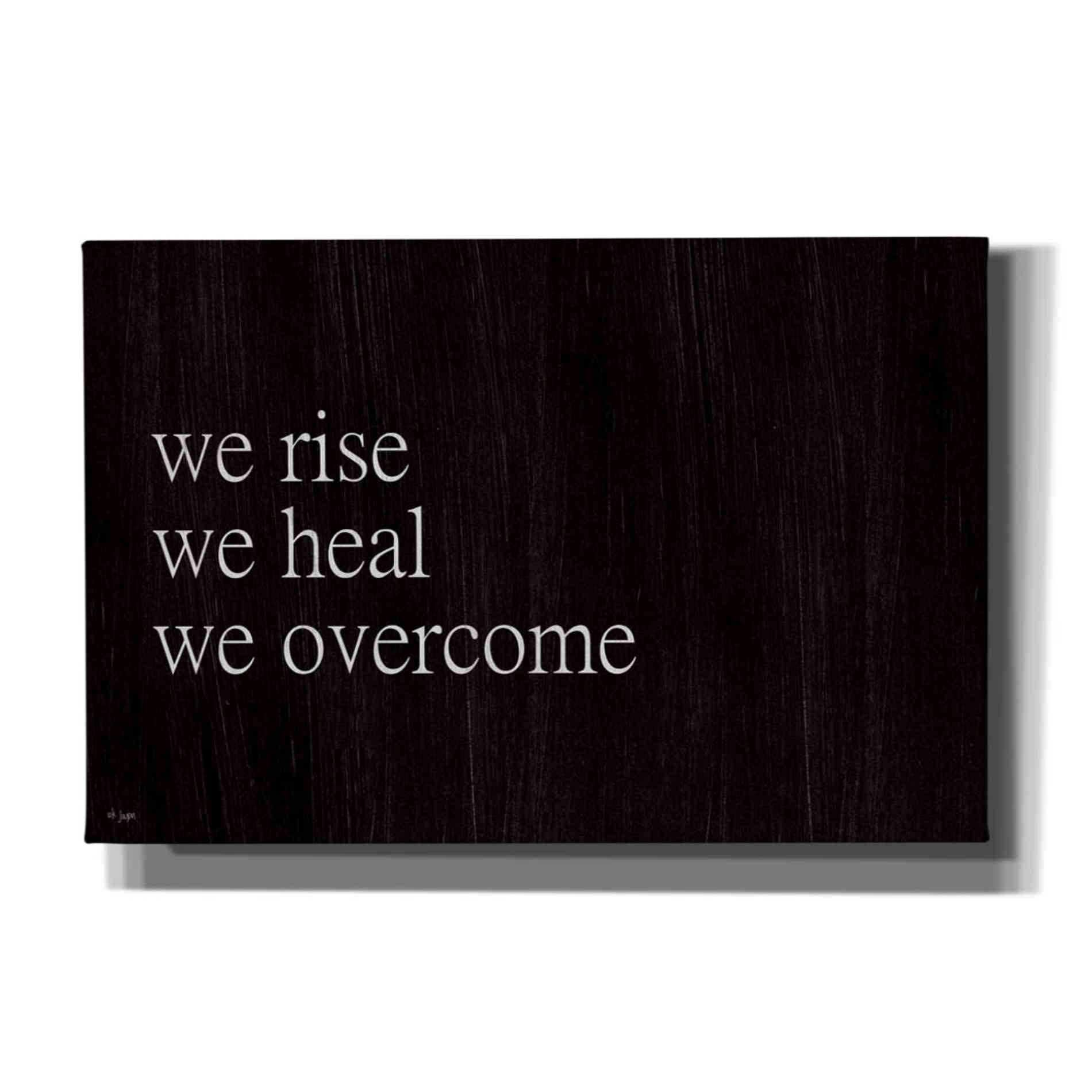 'We Fall, We Rise II' by Jaxn Blvd, Canvas Wall Art