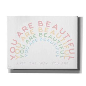 'You Are Beautiful' by Jaxn Blvd, Canvas Wall Art