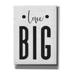 'Love Big' by Jaxn Blvd, Canvas Wall Art