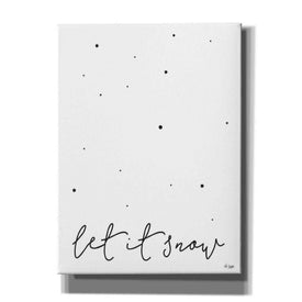 'Let It Snow' by Jaxn Blvd, Canvas Wall Art