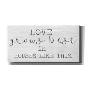 'Love Grows Best' by Jaxn Blvd, Canvas Wall Art