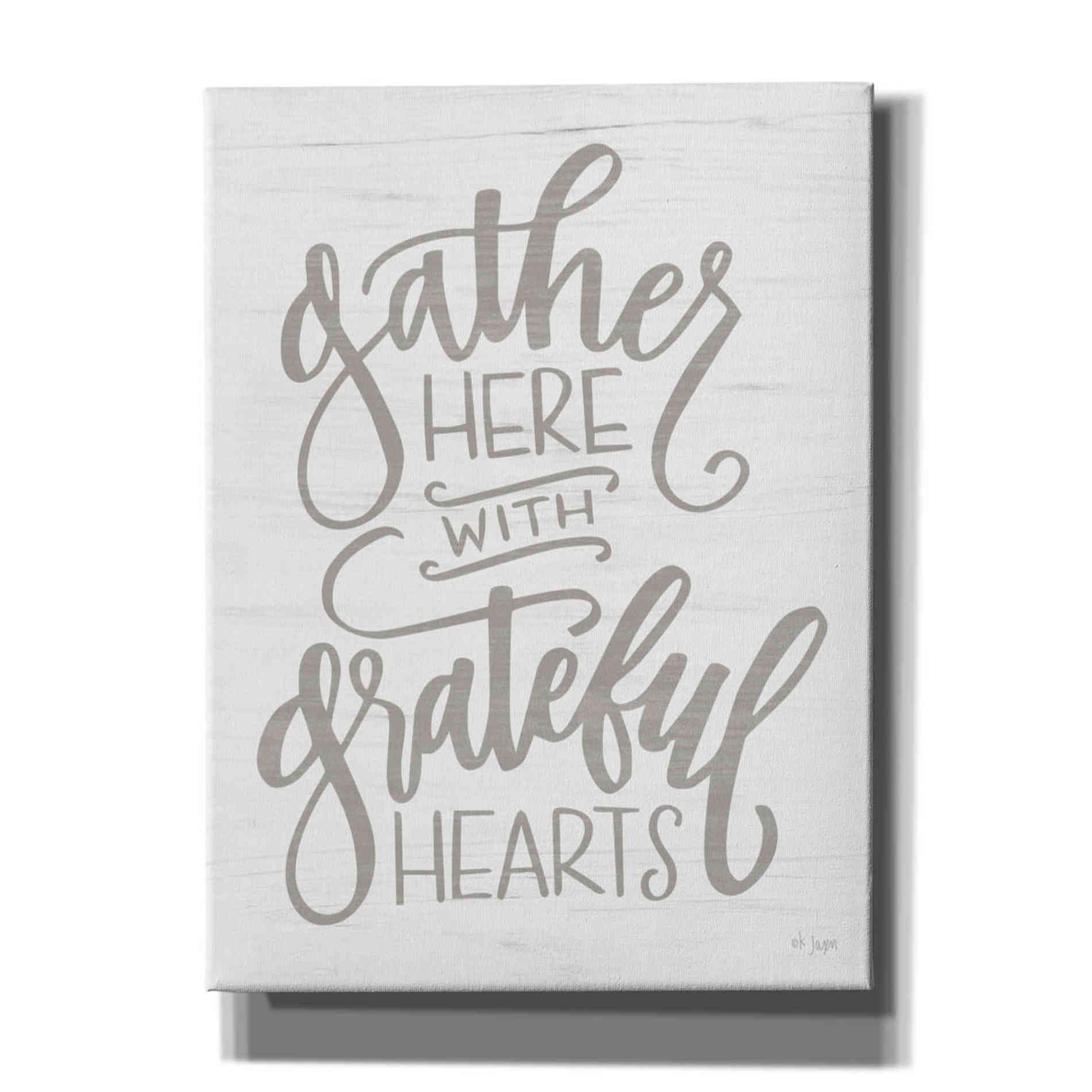 'Gather Here' by Jaxn Blvd, Canvas Wall Art