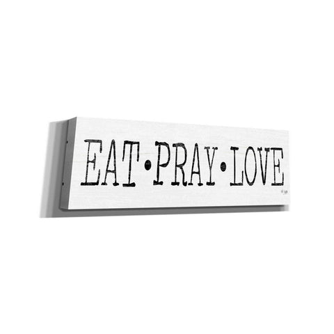 Image of 'Eat, Pray Love' by Jaxn Blvd, Canvas Wall Art