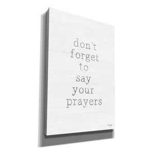 'Say Your Prayers' by Jaxn Blvd, Canvas Wall Art