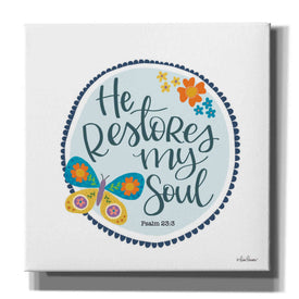 'He Restores My Soul' by Lisa Larson, Canvas Wall Art