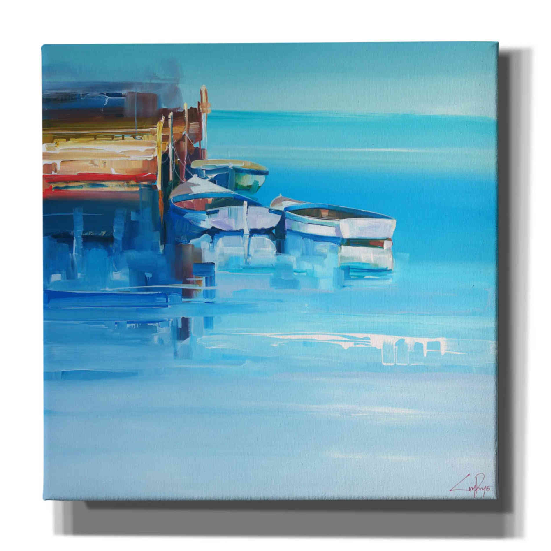 'Port Fairy Moorings' by Craig Trewin Penny, Canvas Wall Art