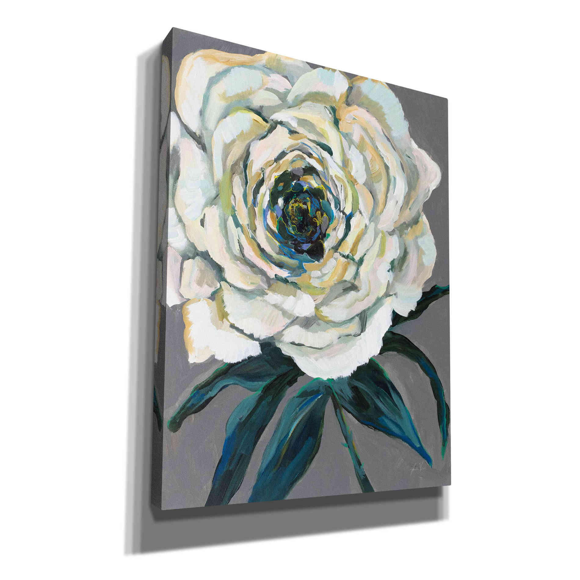 "Rose" by Jeanette Vertentes, Canvas Wall Art,Size C Portrait