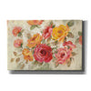 "Brushy Roses" by Silvia Vassileva, Canvas Wall Art,Size A Landscape