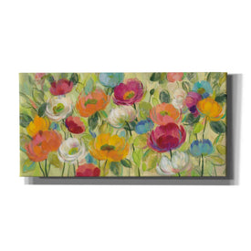 "Chartreuse Garden" by Silvia Vassileva, Canvas Wall Art,Size 2 Landscape