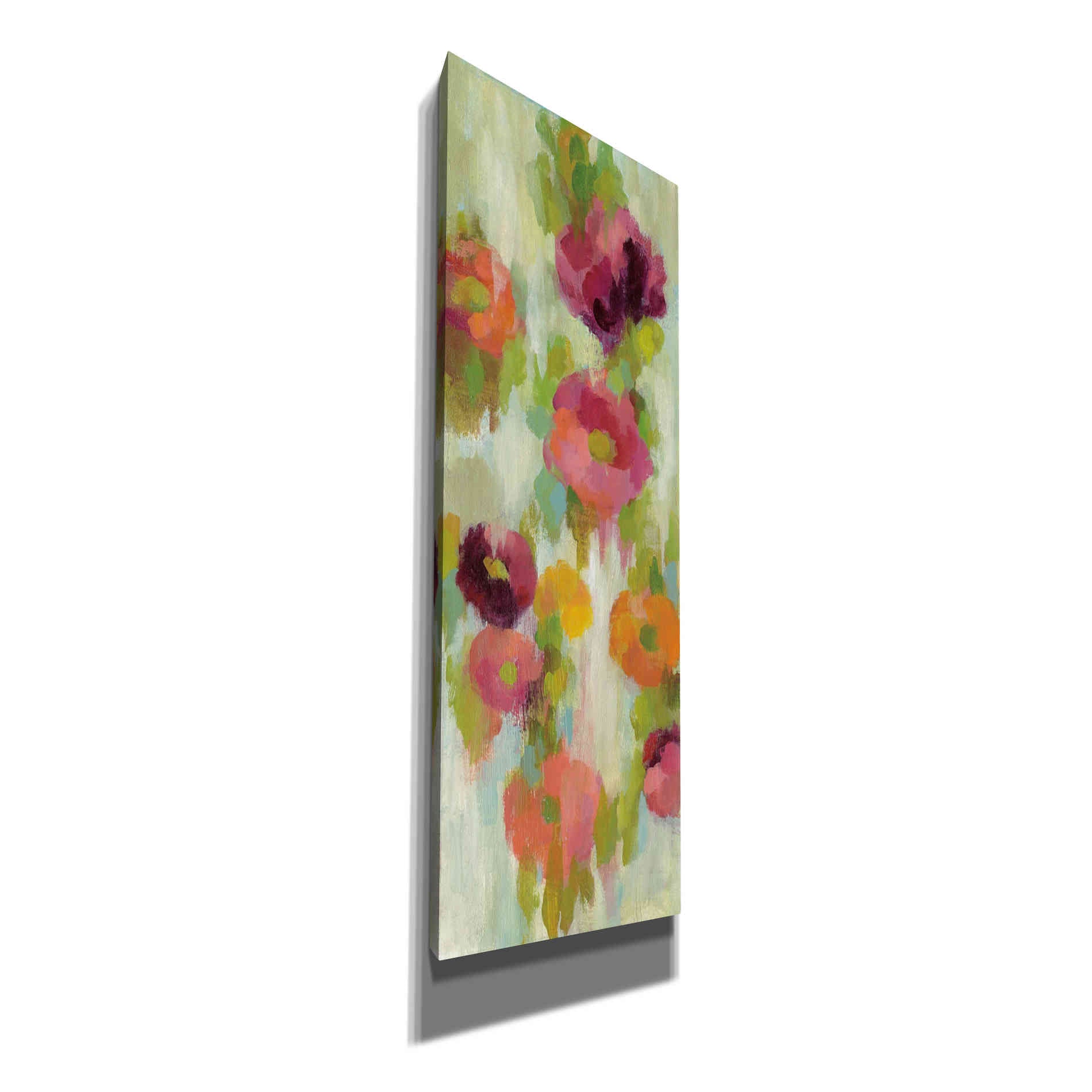 "Coral and Emerald Garden III" by Silvia Vassileva, Canvas Wall Art,Size 3 Portrait