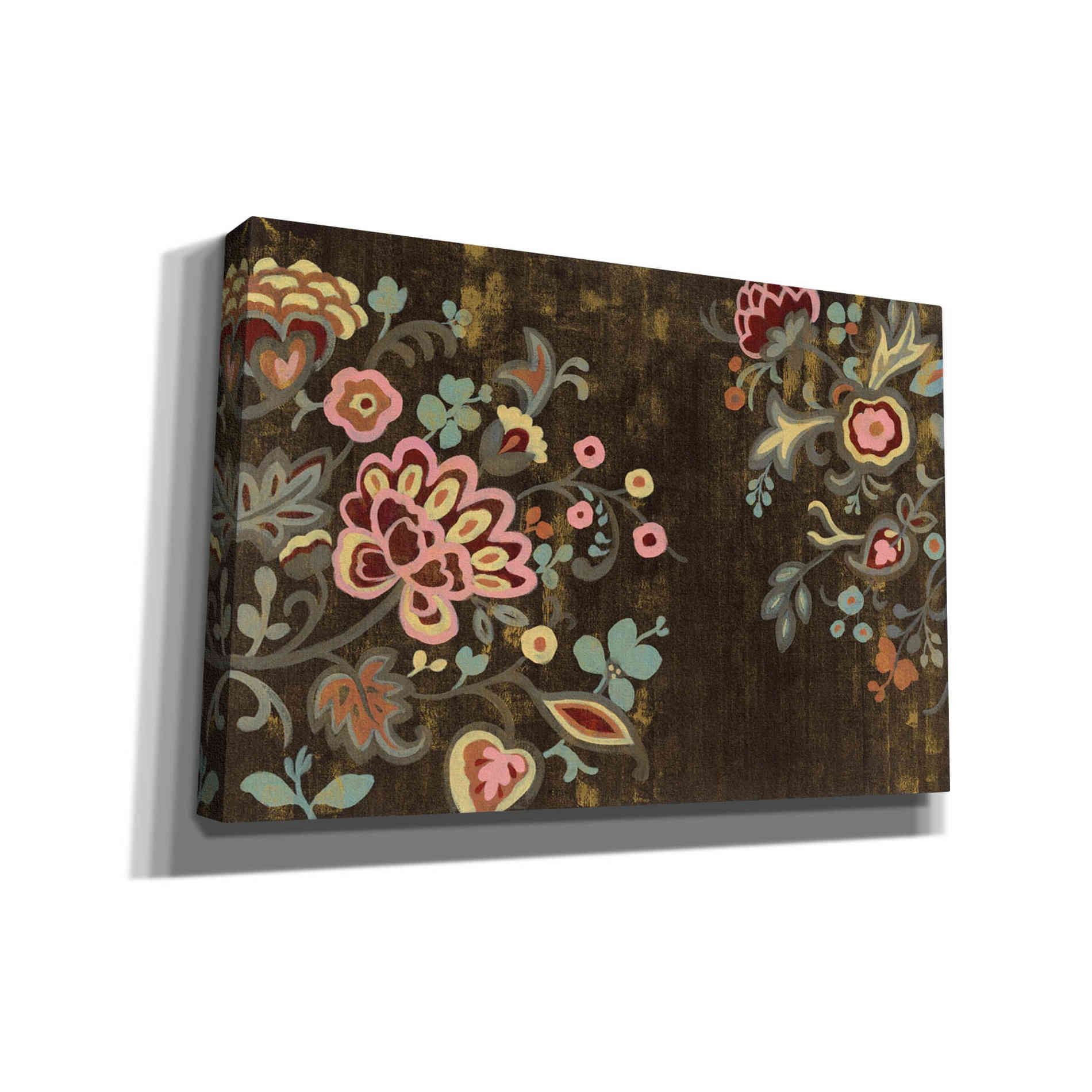 "Decorative Paisley" by Silvia Vassileva, Canvas Wall Art,Size A Landscape