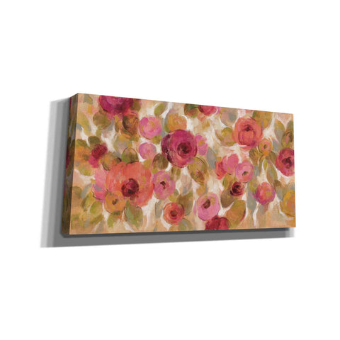 Image of "Glorious Pink Floral I" by Silvia Vassileva, Canvas Wall Art,Size 2 Landscape