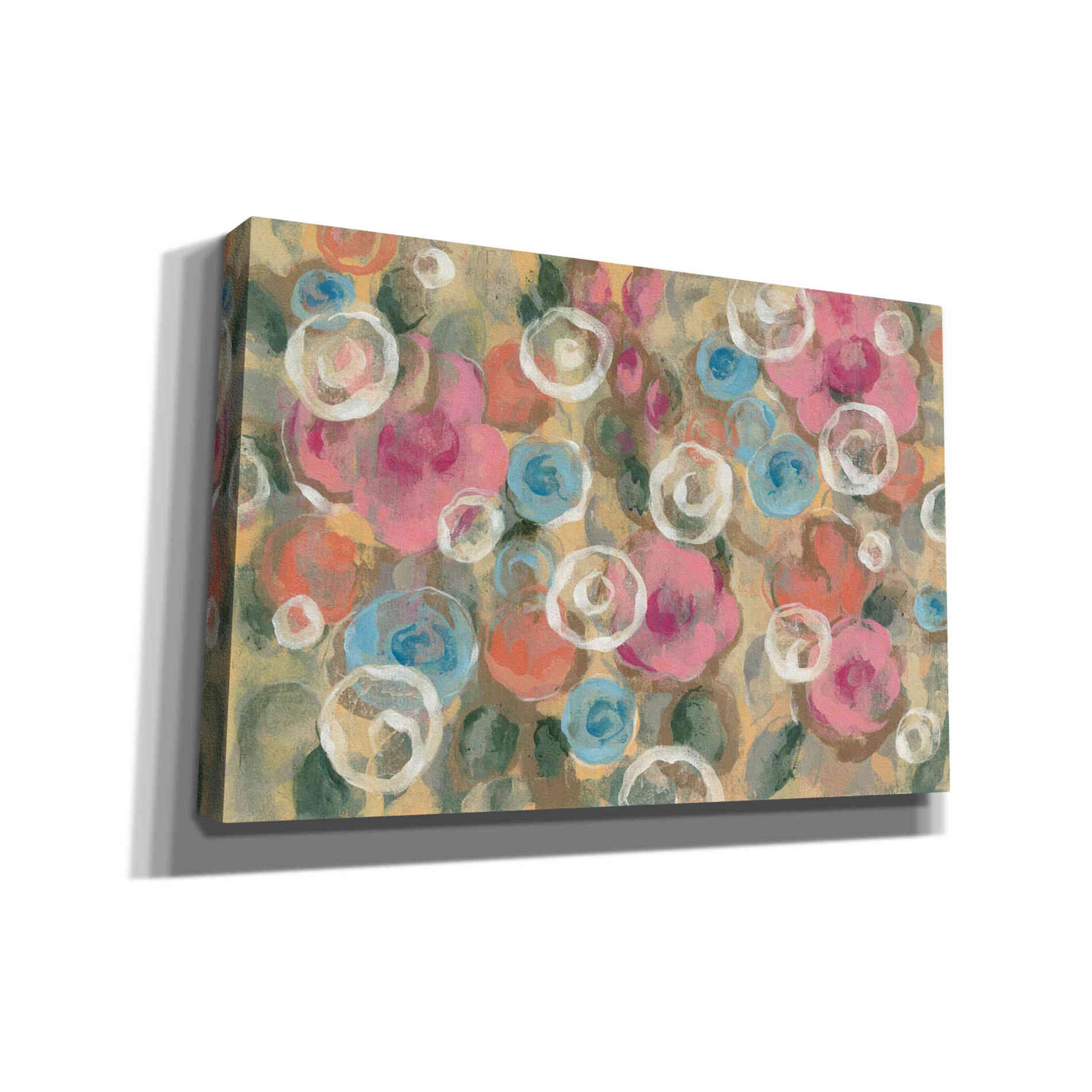 "Parisian Floral I" by Silvia Vassileva, Canvas Wall Art,Size A Landscape