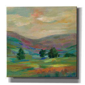 'Summer Hues' by Silvia Vassileva, Canvas Wall Art,Size 1 Square
