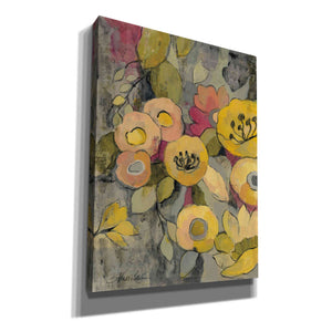 "Yellow Floral Duo II" by Silvia Vassileva, Canvas Wall Art,Size B Portrait