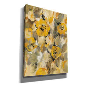 "Yellow Floral I" by Silvia Vassileva, Canvas Wall Art,Size C Portrait