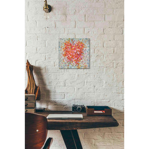'Circle of Hearts' by Danhui Nai, Canvas Wall Art,12 x 12