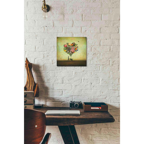Image of 'Big Heart Botany' by Duy Huynh, Giclee Canvas Wall Art