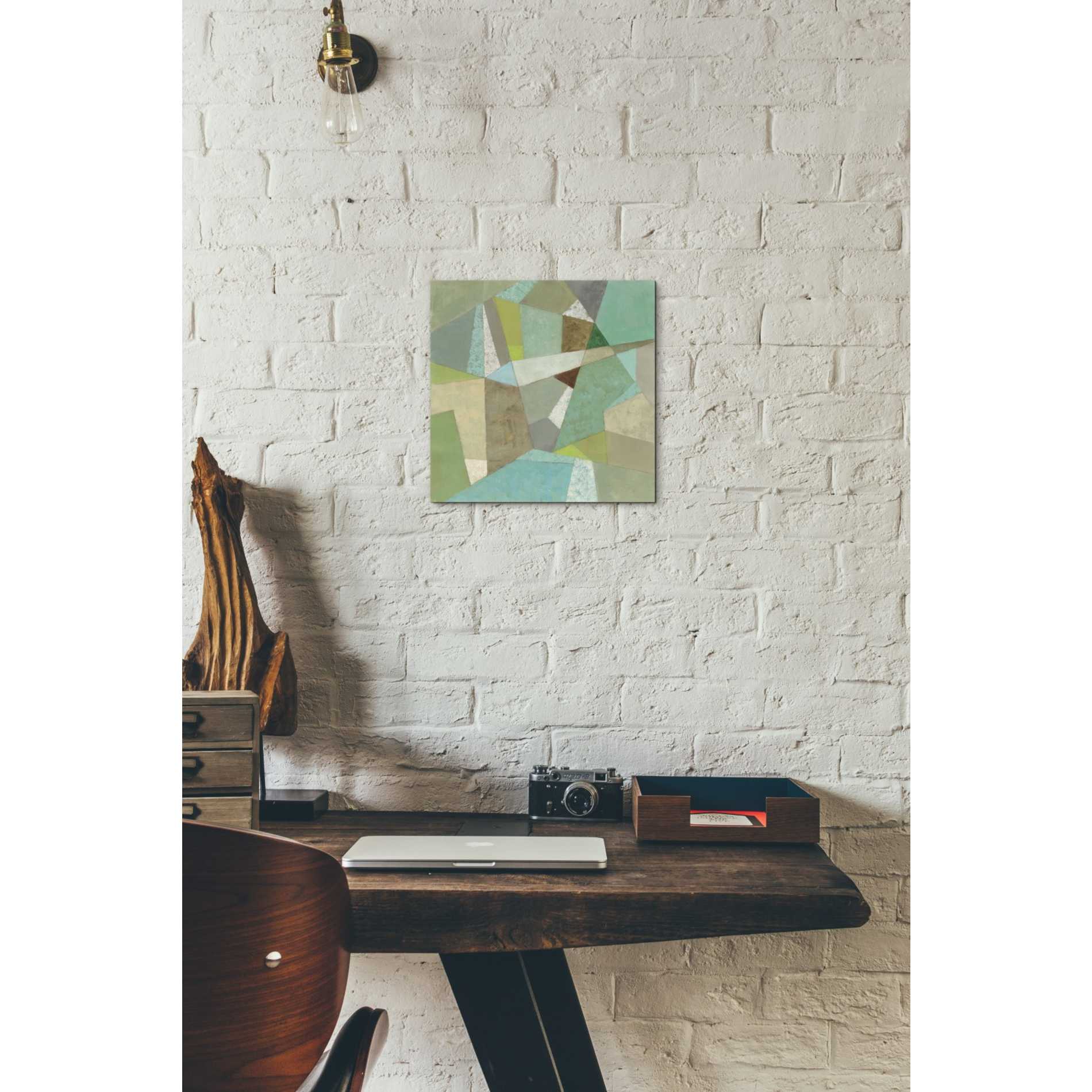 'Spa Geo Metric' by Silvia Vassileva, Canvas Wall Art,12 x 12