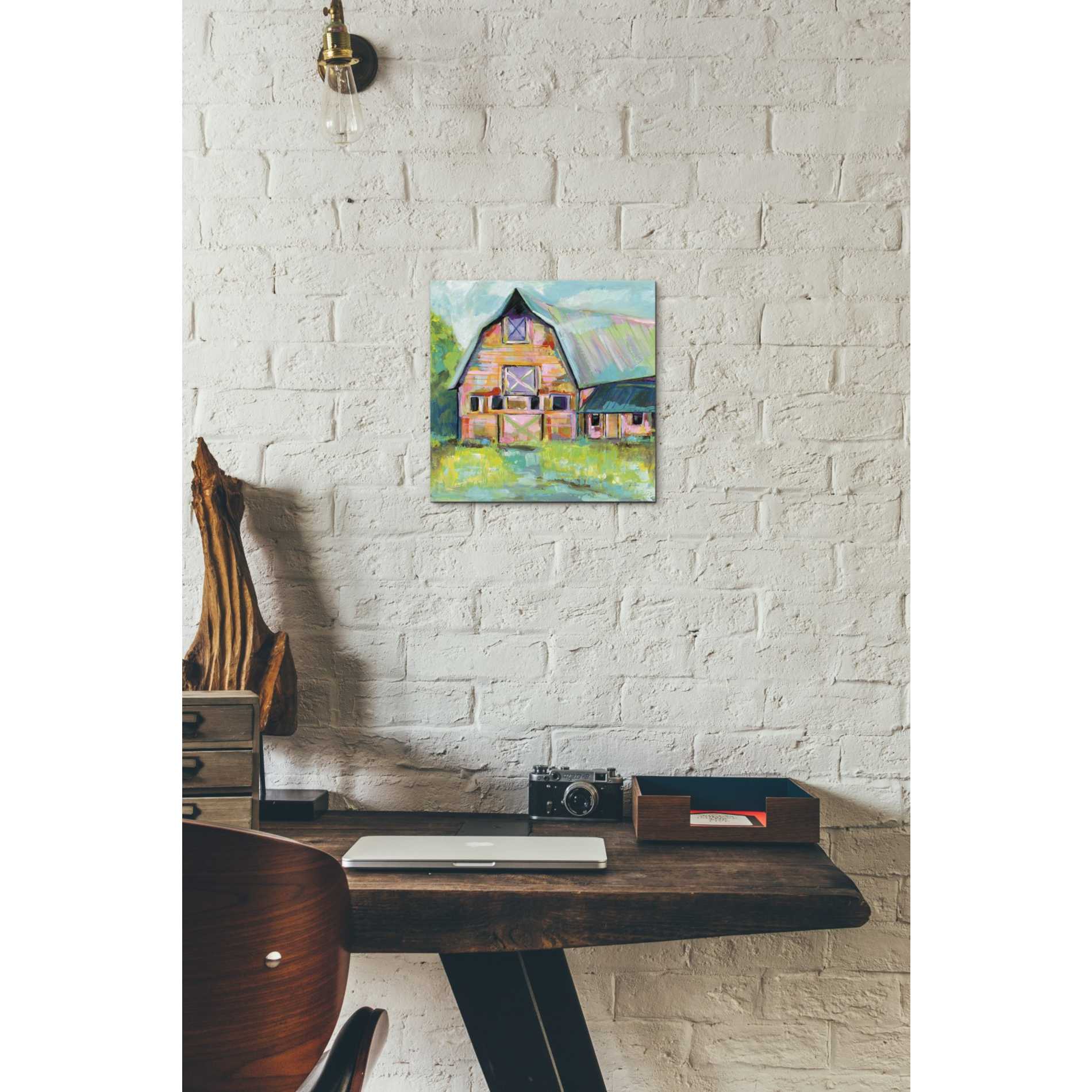 "Going to the Country II" by Jeanette Vertentes, Giclee Canvas Wall Art