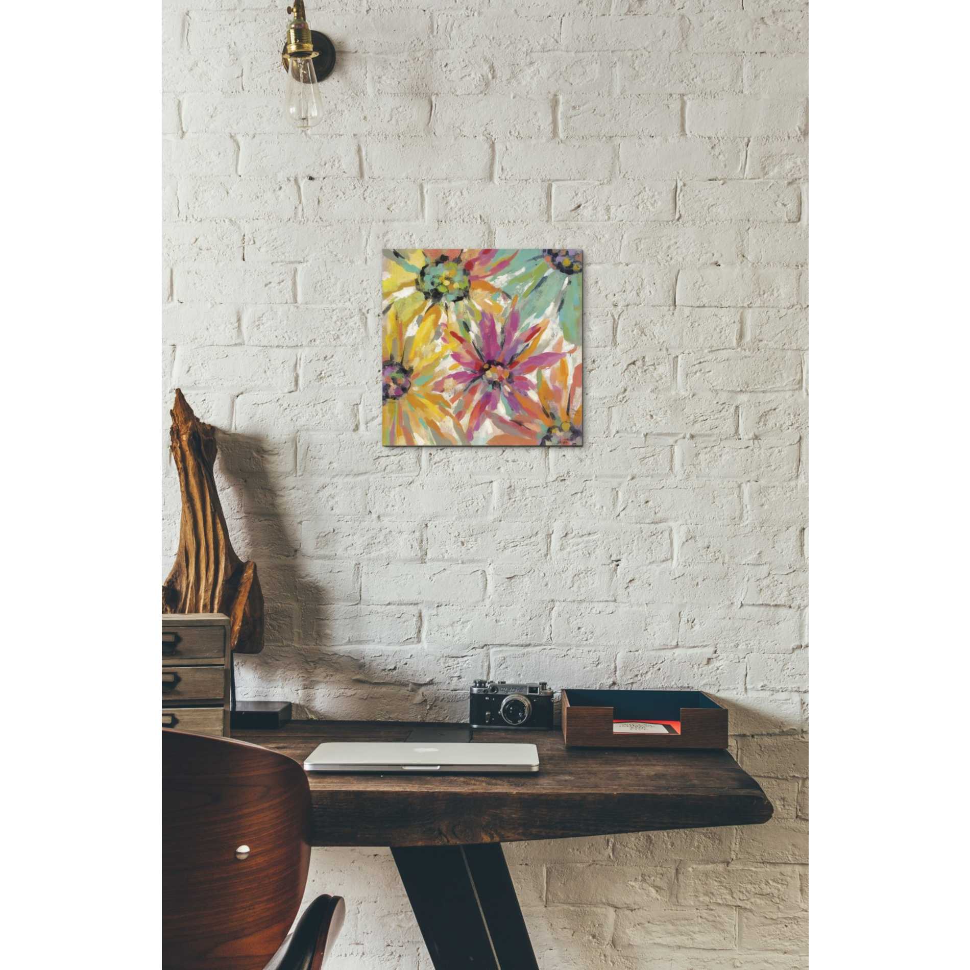 'Abstracted Petals II' by Silvia Vassileva, Canvas Wall Art,12 x 12