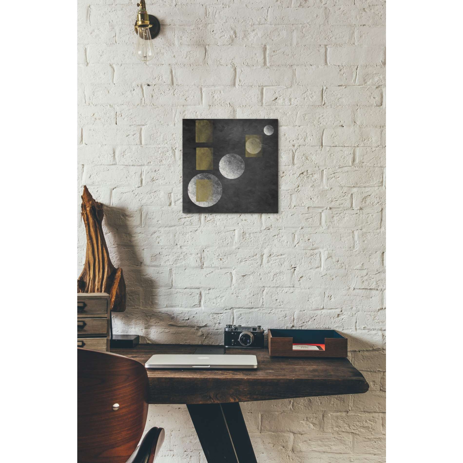 'Geometry MISTERY MOON 18' by Irena Orlov, Canvas Wall Art,12 x 12