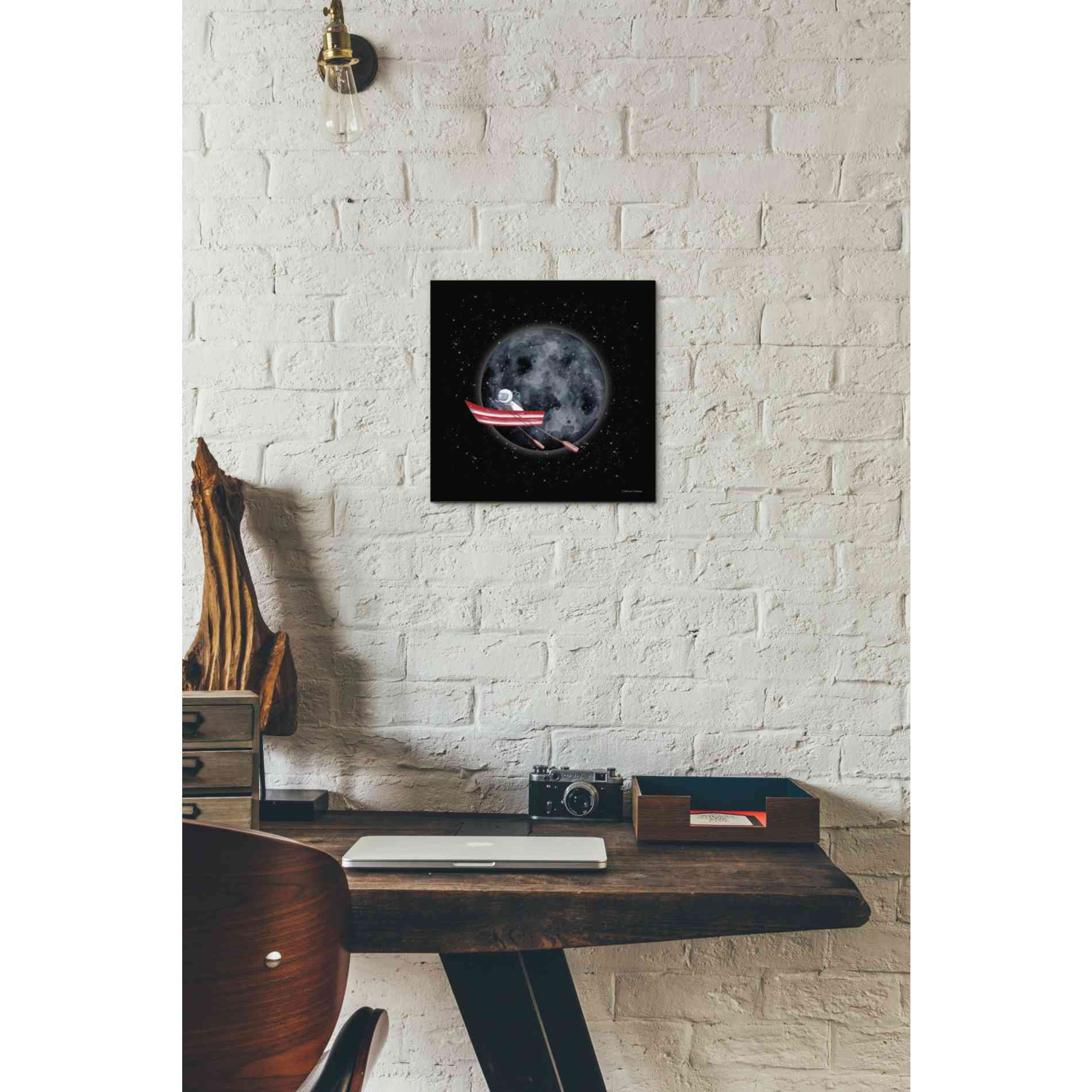 'Sail to the Moon' by Rachel Nieman, Canvas Wall Art,12 x 12