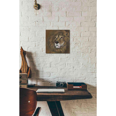 Image of 'The King Has Returned' by Britt Hallowell, Canvas Wall Art,12 x 12
