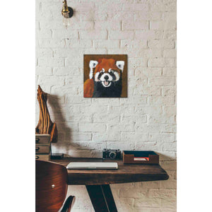 'Red' by Britt Hallowell, Canvas Wall Art,12 x 12