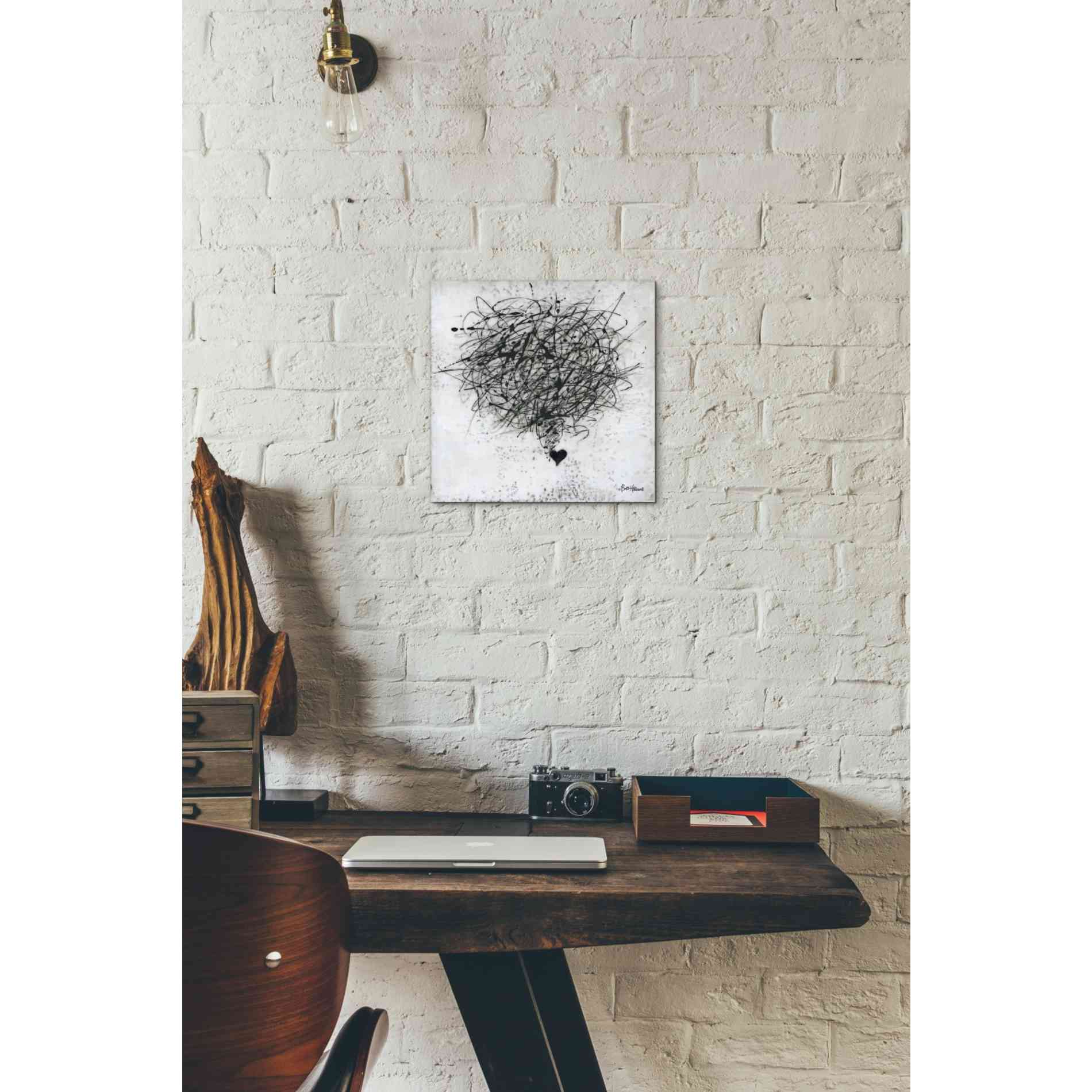 'Crazy Love' by Britt Hallowell, Canvas Wall Art,12 x 12