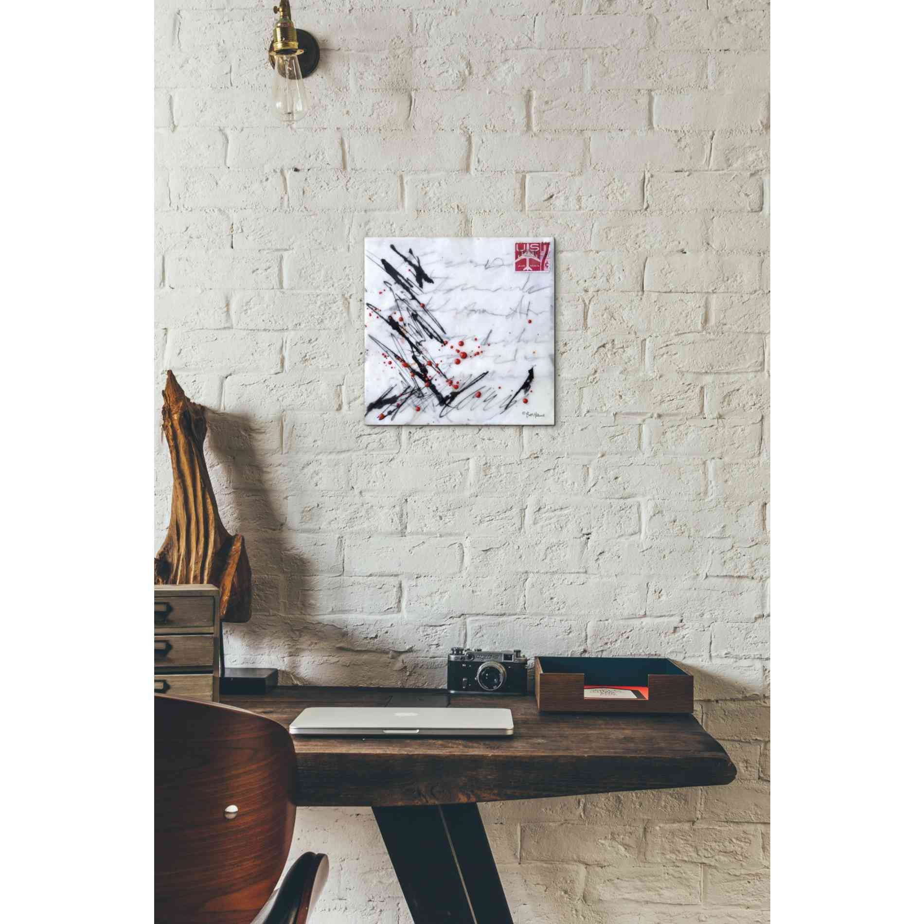 'Letters Home' by Britt Hallowell, Canvas Wall Art,12 x 12