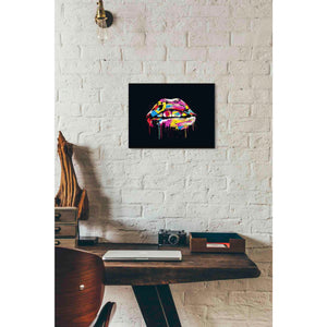 'Colorful Lips' by Balazs Solti, Giclee Canvas Wall Art
