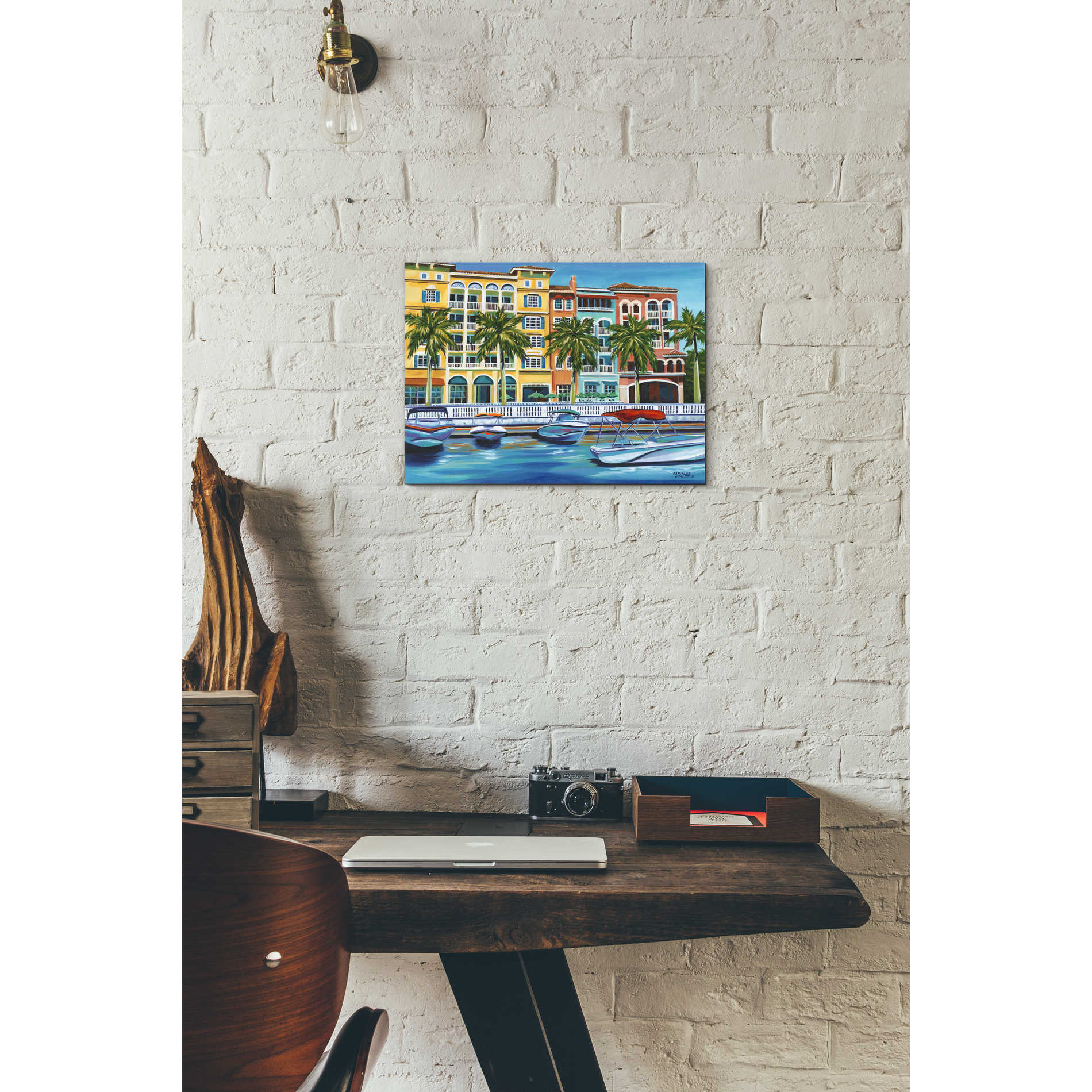 'Tropical Rendezvous I' by Carolee Vitaletti, Giclee Canvas Wall Art